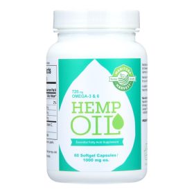 Manitoba Harvest Hemp Oil - 1 Each - 60 Sgel