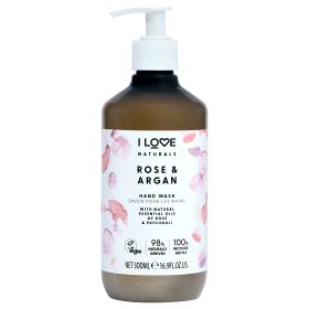 Naturals Hand Wash - Rose and Argan